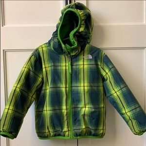 North Face Reversible Hooded Toddler Puffer Jacket Size 4T